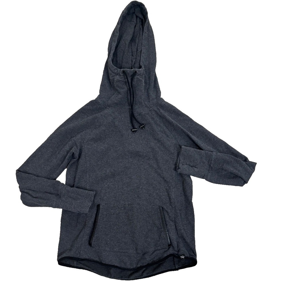 Marc New York Performance Women's Small Gray Hooded Pullover‎ Sweatshirt